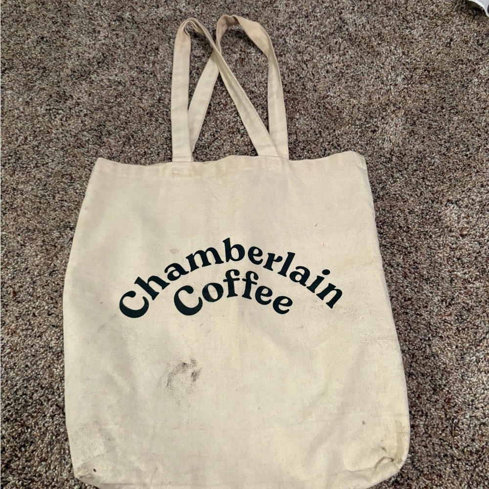 Chamberlain Coffee Canvas Tote Bag